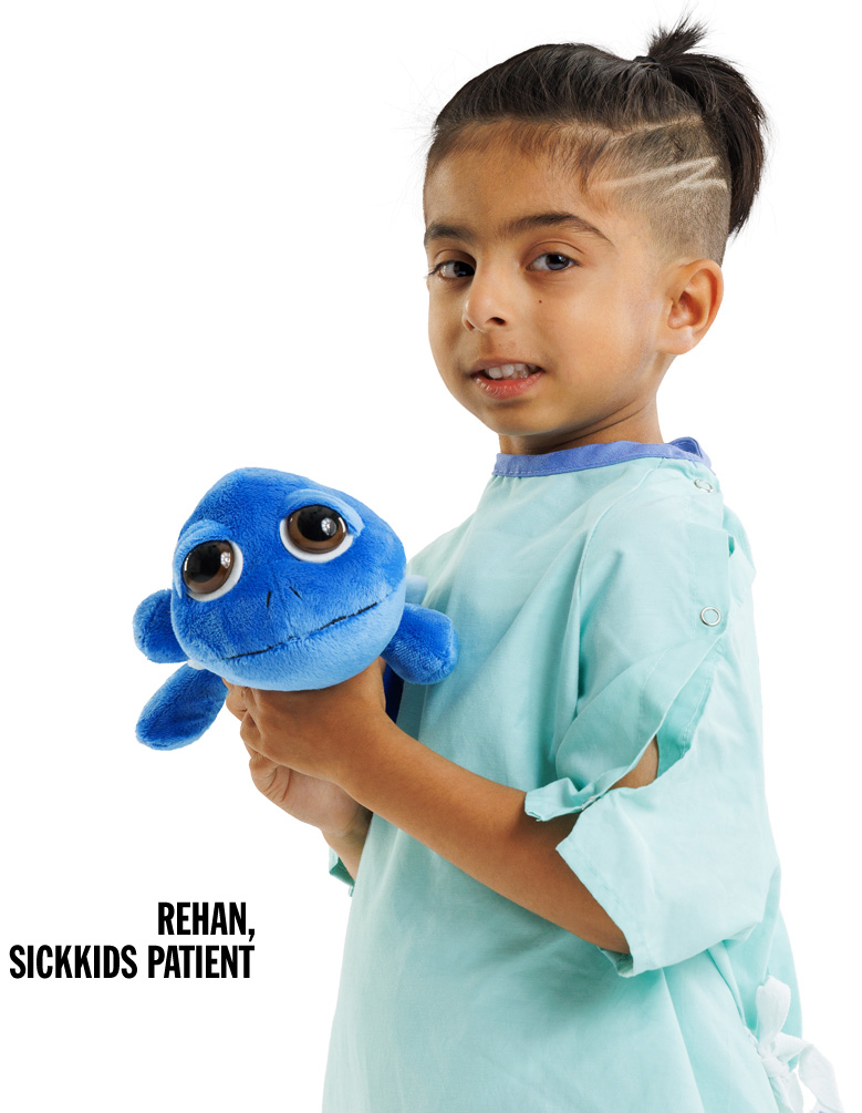 Rehan, a SickKids patient.
